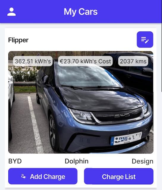 My EV Data App